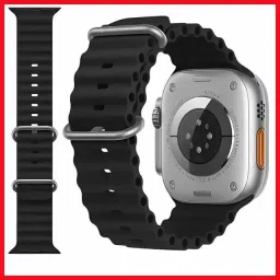 METAWORLD T900 Ultra 2.09 Infinite Display Smart Watch with BT Calling Smartwatch (Black Strap, Free) Smart Watch Strap image 2