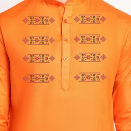 DEVOILER Ethnic Motifs Printed Kurta with Pyjamas image 2