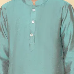 KISAH Boys Regular Kurta With Pyjamas image 4