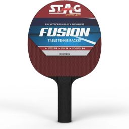 Fusion TT Racquet Maroon, Black Table Tennis Racquet-13