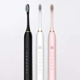 Glintcare Rechargeable Toothbrush with 3 Brush Heads and Timer Electric Toothbrush-image-27