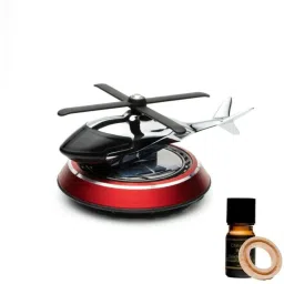 Car Freshener French Perfume Solar Power Car Dashboard Helicopter Diffuser-22