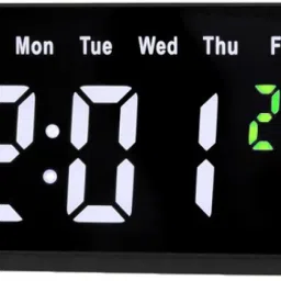 Electric Clock Black Clock-image-15