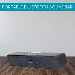 GUGGU Bluetooth (PORTABLE HOME TV SOUNDBAR) Dynamic Thunder Sound, 2400mAh BatteryV384 20 W Bluetooth Soundbar-image-86