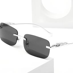 dcmr UV Protection Rectangular Sunglasses (Free Size) image 2