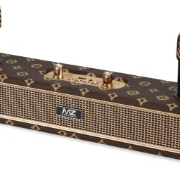 MZ M22VP (PORTABLE BLUETOOTH SPEAKER) Dynamic Sound with 2 wireless mics Karaoke 16 W Bluetooth Soundbar-image-17