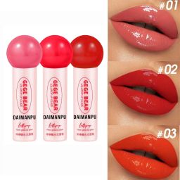 GEGE Bear 3Pcs Lollipop Candy Water Lip Gloss Set, Hydrating, Soft & Glossy Lips-12