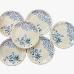 Printed 6 Pcs Round Half Plate (Pack of 6) Half Plate-picture-13