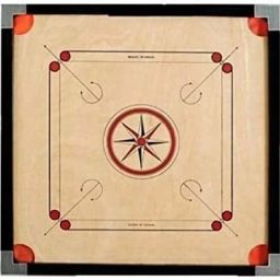 32 inch large carrom board with wooden coins powder ,striker 81.28 cm Carrom Board-image-95