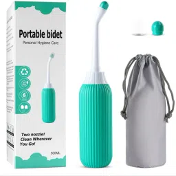 Portable bidet, Jet Spray for Toilet | Retractable, 2 angled Nozzles P239 Manual Bidets-image-89