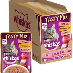 Tasty Mix Tuna 0.98 kg (14x0.07 kg) Wet Adult Cat Food-image-40