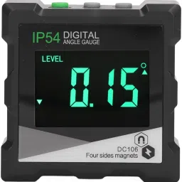 Digital Protractor Magnetic Base Inclinometer Angle Finder Measure Digital Meter LCD Backlit Display Automatic Shutdown High Accuracy Digital Inclinometer Magnet Magnetic Inclinometer Level-31