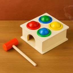 Universe Wooden Hammer Pounding Toy-17