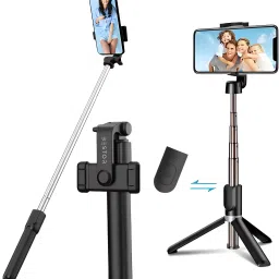 Bestor Selfie Stick Tripod with Wireless Remote Extendable Stand for Vlogging & Photography Bluetooth Selfie Stick-30