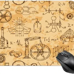 BE UNIQUE Premium Quality Mouse Pad for Laptop, Notebook, Gaming Computer Non-Slip Base Non Slip Base Mousepad-16