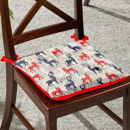 Chair Pad Cushion For Indoor/outdoor Cotton Animals Chair Pad Pack of 1-image-86