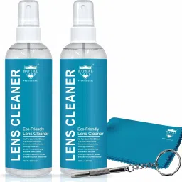 ROYAL CARE PROFESSIONAL Lens Cleaner 100 Ml and 100 Ml , 1 Cloth , 1 Screwdriver for Computers-17