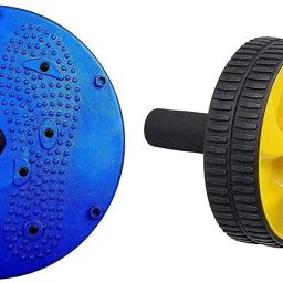Combo of Tummy Twister & Ab Wheel Roller Home Gym Fitness Fitness Accessory Kit Kit-image-75