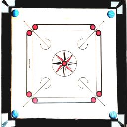 awesome medium size 60 cm carom with coin 60 cm Carrom Board-image-22