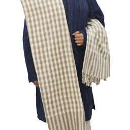 KAVIM Wool Checkered Men Shawl-image-78