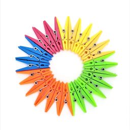 (36 PIECES) PLASTIC CLOTH CLIPS Plastic Cloth Clips-image-98