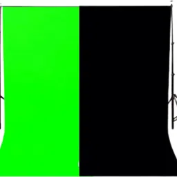 VRITASH 8X10FT (1 Green 1 Black) Screen Background Backdrop YouTube Videos Reflector-image-41