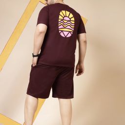 Tshirt Regular Shorts Co-ords Set-image-66