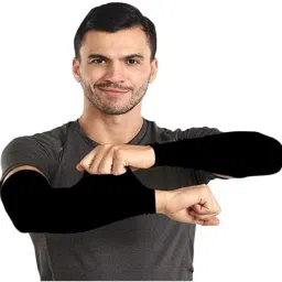 Attractive Unisex Arm Sleeves Hand Gloves Dust, Pollution, UV Protection Running Gloves-picture-11