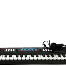 37 Keys Kids Piano Keyboard | Piano For Kids With Microphone752 (Black)-image-77
