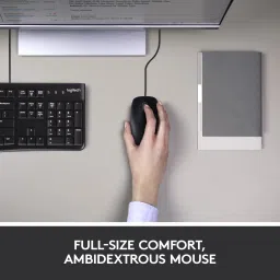 Logitech MK120 USB 2.0 Keyboard and Mouse Combo image 3