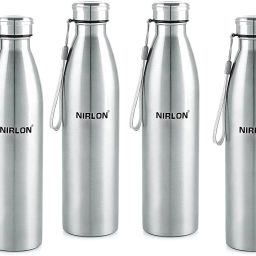 Summer Cool Single Wall Stainless Steel Fridge 1000 ml Bottle-image-1