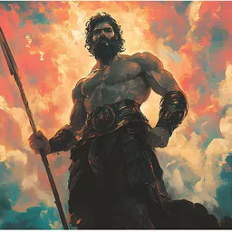 flexora Spartan Warrior Poster | 12 x 18 Inch Gloss Finish | Battle-Ready Wall Art Paper Print-picture-0