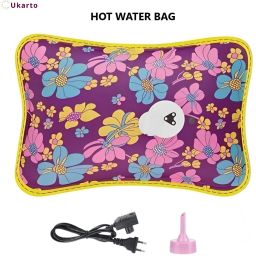 Electric Hot Water Bag with Heating Pad For Joints, Periods Pain Relief Warm Bag Electrical 1 L Hot Water Bag-image-66