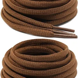 house of common Teak Round Shoe Lace for sports boot 120CM Oval Laces Shoe Lace-image-59