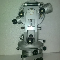 Vernier Transit Theodolite With Tripod Stand Height Gauge-24