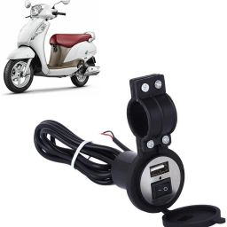 JUSB21 2 A Bike Mobile Charger-11