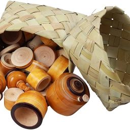 Handicrafts Eco Friendly Wooden Rural Kitchen Toy| Set for Kids-image-9