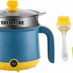 Electric Multifunction Cooking Pot 1.5 Litre Multi-Purpose Cooker Rice Cooker, Food Steamer, Egg Roll Maker, Travel Cooker, Slow Cooker, Egg Boiler-image-81