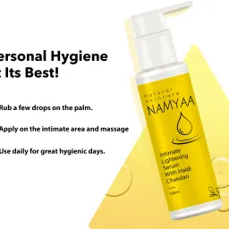 namyaa Advanced Haldi Chandan Intimate Lightening Serum For Intimate Area| Intimate Cream image 2