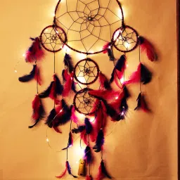 Dream Catcher Wall Hangings, Crafts, Home Décor, Balcony, Garden Nylon Dream Catcher-image-51