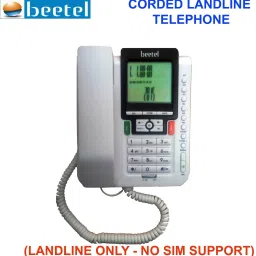 beetel M71 speaker phone with 10 memory key Corded Landline Phone with Answering Machine image 2