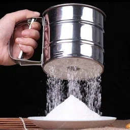 Manual Flour Shifter Stainless Steel Shaker Sieve Cup Flourmill-picture-23