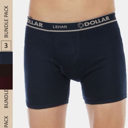 Dollar Lehar Combed Cotton Men Pack Of 3 Trunks MLHTR-02-PO3-picture-46