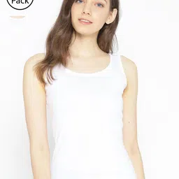 Lady Lyka Pack of 2 Tank Top Camisoles CAMI-02-2CMB-image-84