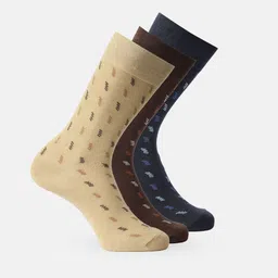 Mast & Harbour Men Set of 3 Above Ankle-Length Socks-picture-29