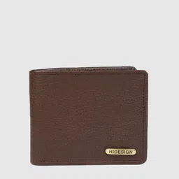 Hidesign Men Brown Textured Leather Two Fold Wallet-image-64