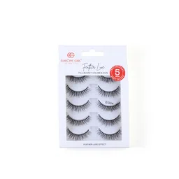 EUROPE GIRL Feather Luxe Eyelashes - 5 Pairs - EG04-16