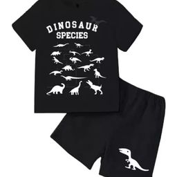 MRS NATURAL Kids Printed Pure Cotton T-Shirt With Shorts-16