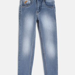 Toonyport Boys Blue Slim Fit Clean Look Stretchable Jeans-image-14
