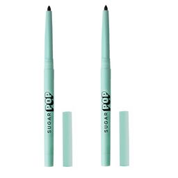 SUGAR POP Set of 2 Waterproof 16 Hour Stay Longwear Kajal 0.3 g each - Black 01-7